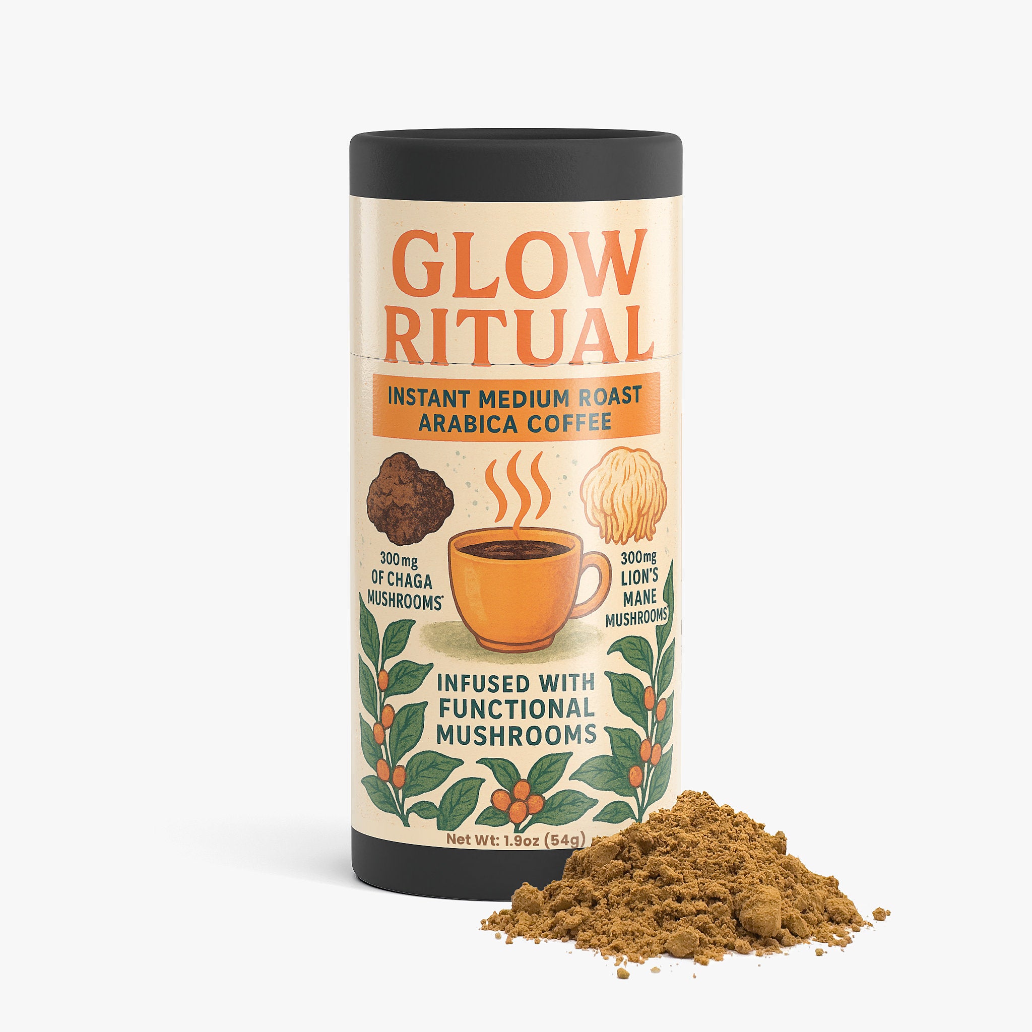 Mushroom Fuse Instant Coffee (Medium Roast)