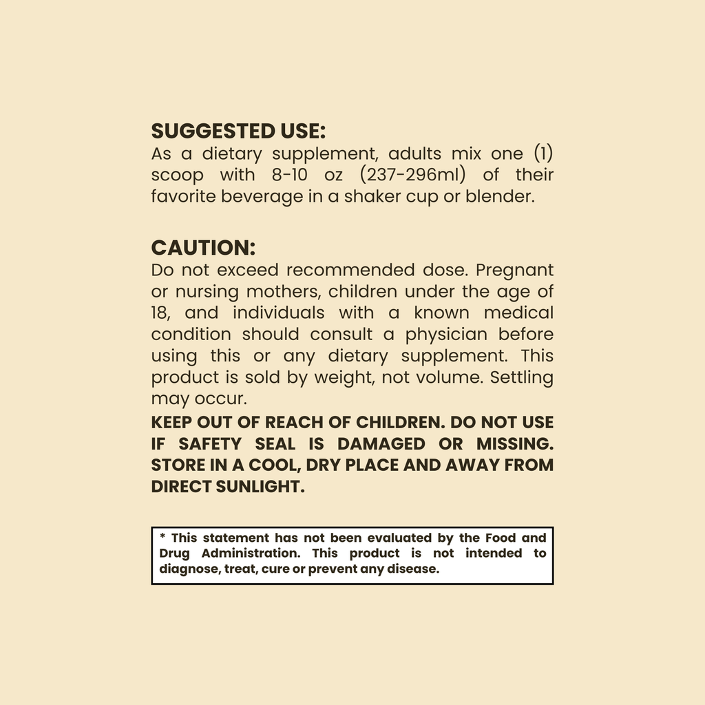 Grass-Fed Hydrolyzed Collagen Peptides Drink Mix (Unflavored)